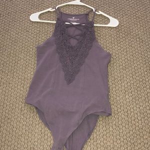 Purple bodysuit
